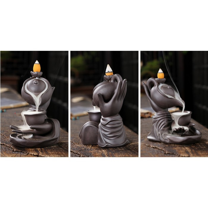 Подставка для благовоний Подставка для благовоний "Чайная церемония" 16х14х9см