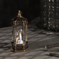 Светодиодная фигура &laquo;Ангел в ротонде&raquo; 6.3 &times; 14 &times; 6.3 см, пластик, батарейки AG13х3 (в комплекте), свечение тёплое белое