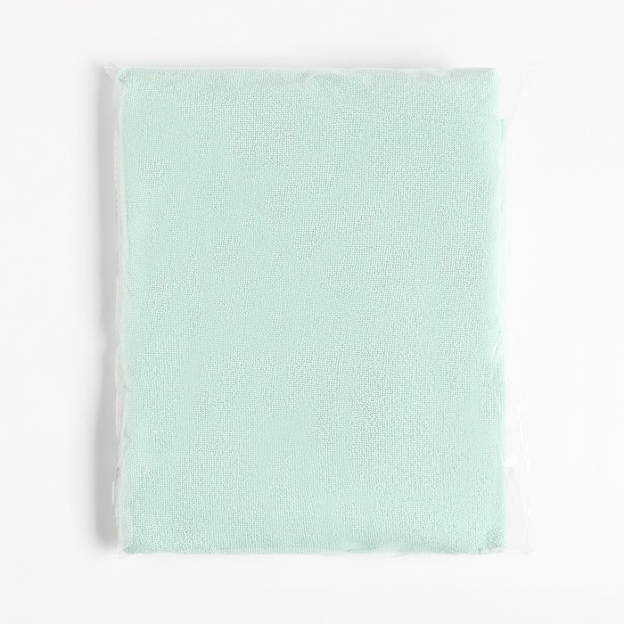 Полотенце банное Экономь и Я «Парео» 68х150 см, нежно-бирюз, 100%хл, 320 г/м2 Полотенце банное Экономь и Я «Парео» 68х150 см, нежно-бирюз, 100%хл, 320 г/м2