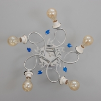 Люстра "Аура" бп 5х40Вт Е27 Хром МОДЕЛЬ: 2612363 Люстра "Аура" бп 5х40Вт Е27 Хром МОДЕЛЬ: 2612363