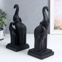 Держатели для книг "Слоны" набор 2 штуки 25,5х10,5х10,5 см Держатели для книг "Слоны" набор 2 штуки 25,5х10,5х10,5 см