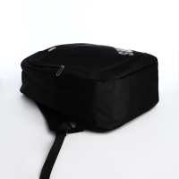 Рюкзак молодёжный из текстиля, 2 отдела на молнии, 4 кармана, цвет чёрный/хаки Рюкзак молодёжный из текстиля, 2 отдела на молнии, 4 кармана, цвет чёрный/хаки