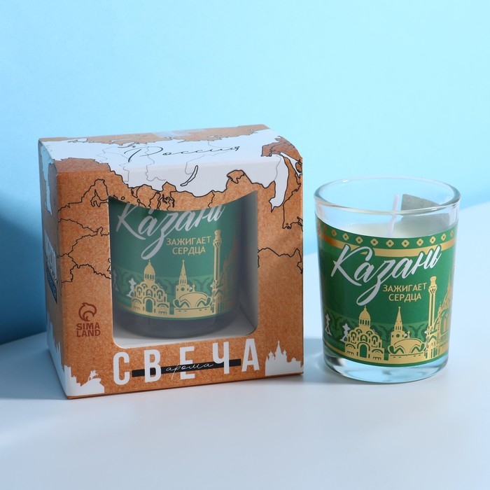 Свеча &laquo;Казань&raquo;, 5,3 х 8,3 см