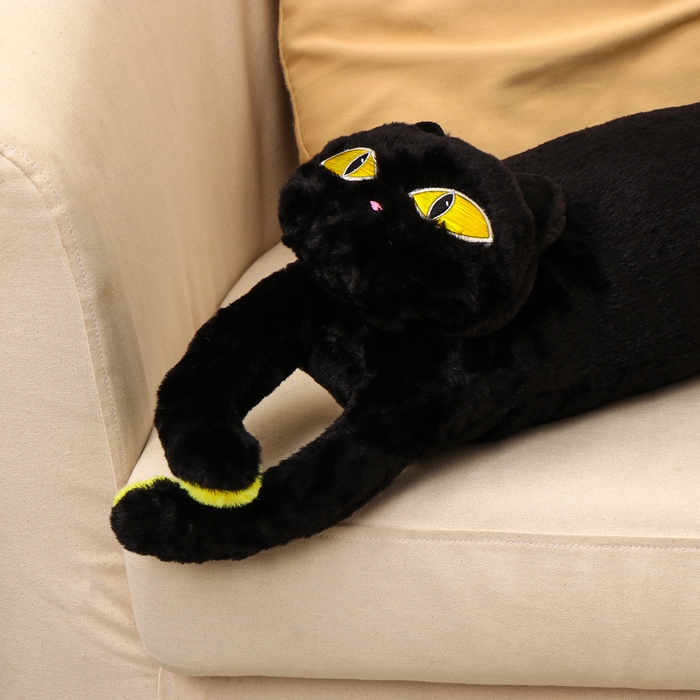 Мягкая игрушка &laquo;Кот&raquo;, 70 см, цвет чёрный