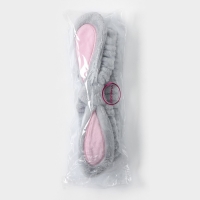 Повязка для умывания Доляна &laquo;Лили&raquo;, цвет серый