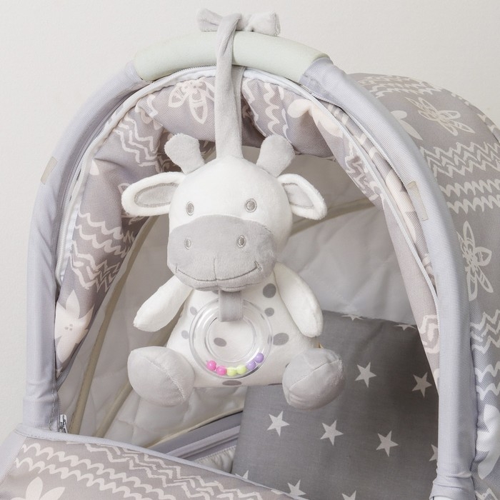 Подвеска - погремушка &laquo;Коровка&raquo;, на завязках, на кроватку, коляску, Крошка Я