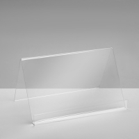 Подставка под планшеты, 25&times;14&times;10 см, оргстекло 2 мм, В ЗАЩИТНОЙ ПЛЁНКЕ