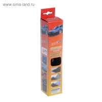 Тонировочная полоска на лобовое стекло, 20&times;150 см, 5%, черный