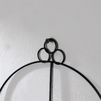 Кашпо настенное, d = 25 см, с кокосовым вкладышем, &laquo;Полусфера&raquo;, Greengo