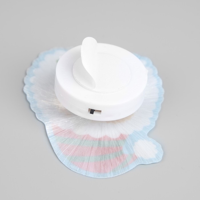 Светодиодная игрушка на липучке «Дед Мороз» 6 × 8.5 см, батарейки LR44х3 (в комплекте), свечение мульти Светодиодная игрушка на липучке «Дед Мороз» 6 × 8.5 см, батарейки LR44х3 (в комплекте), свечение мульти