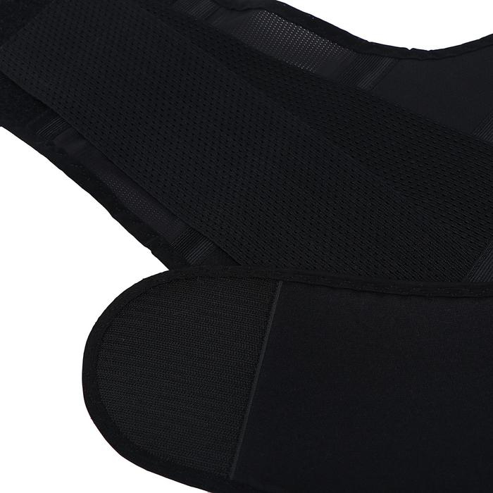 Корректор осанки НТ-КР-031, усиленный, 4 ребра, размер XL, цвет чёрный