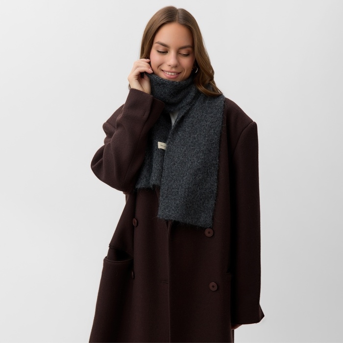 Шарф женский MIST, серый 16*160±5 см Шарф женский MIST, серый 16*160±5 см