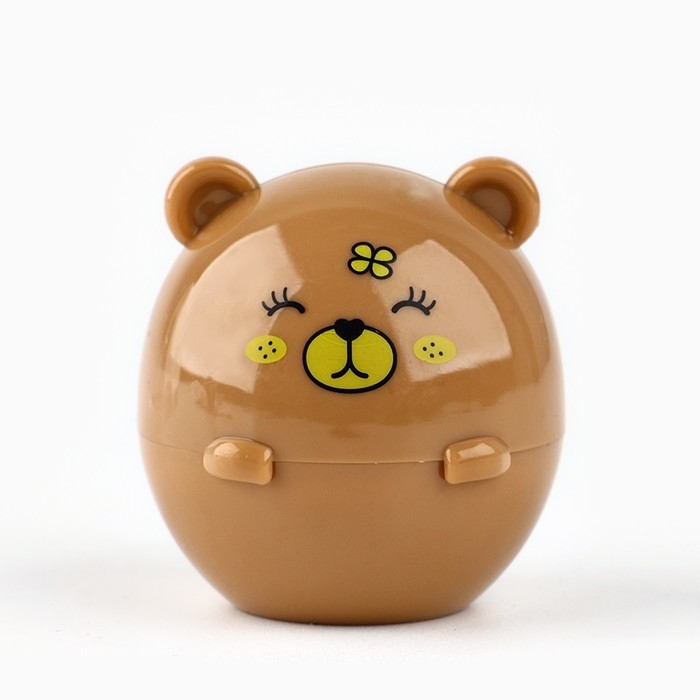 Блеск для губ &laquo;Медвежонок&raquo; коричневый, 8 гр