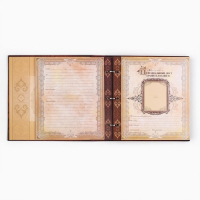 Родословная книга с рамкой под фото &laquo;Родословная книга&raquo;, под дерево, 50 листов, 21,5 х 23,7 см.