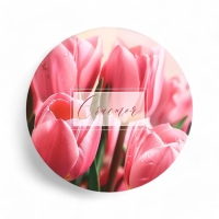 Набор шляпных коробок для цветов 5 в 1, упаковка подарочная, &laquo;Для тебя&raquo;, 16 х 14 см - 22 х 19,5 см