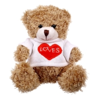 Мягкая игрушка &laquo;Любимый мишка&raquo;, 15 см, цвета МИКС