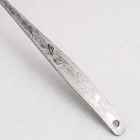 Ложка разливательная малая &laquo;Уралочка&raquo;, 30 см, d=9 см, толщина 2,5 мм (М13), упрощённой обработки