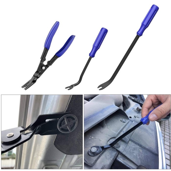 Набор инструмента по пластику, 19 предметов, в сумке