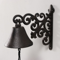 Колокол сувенирный чугун "Узорный" 18х10х21 см Колокол сувенирный чугун "Узорный" 18х10х21 см