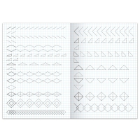 Прописи &laquo;Узоры по клеткам&raquo;, 20 стр., формат А4