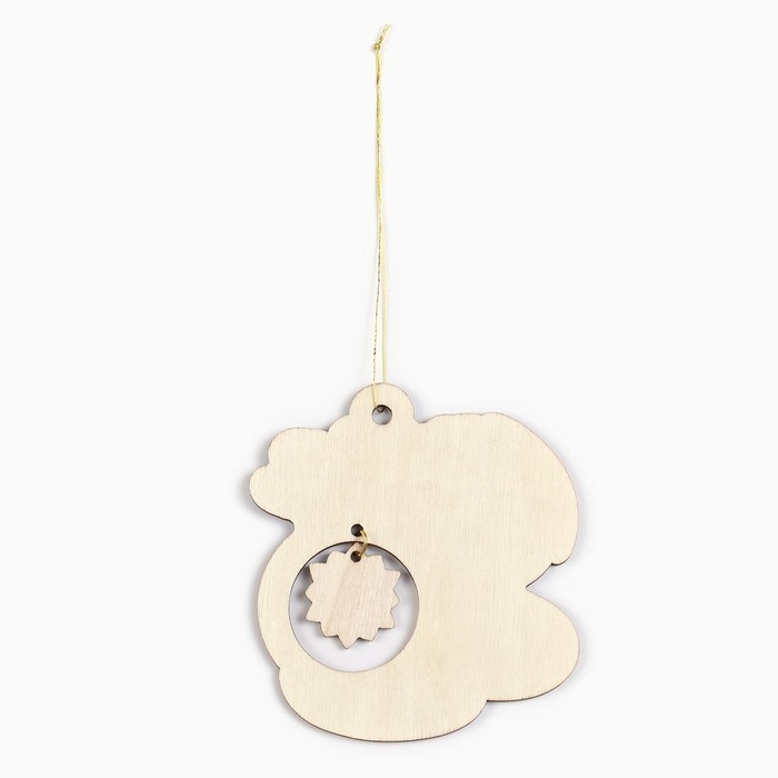 Ёлочная игрушка новогодняя &laquo;Загадай желание&raquo;, на Новый год, 8,7 х 9,3 см