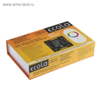 Контроллер Ecola для RGB ленты, 12 &ndash; 24 В, 18 А, пульт ДУ, белый