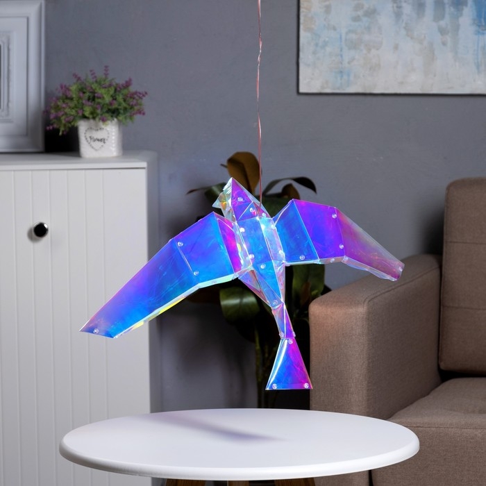 Светодиодная фигура «Птичка» 55 × 14 × 36 см, пластик, 220 В, свечение белое Светодиодная фигура «Птичка» 55 × 14 × 36 см, пластик, 220 В, свечение белое