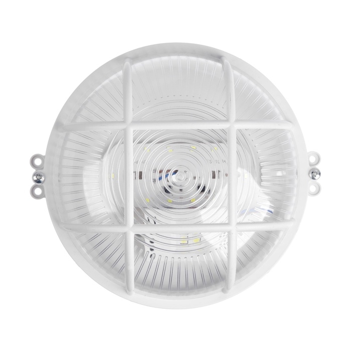 Светильник светодиодный аварийный, 8 Вт, IP54, 6500K, 220 В, пластик, белый Светильник светодиодный аварийный, 8 Вт, IP54, 6500K, 220 В, пластик, белый