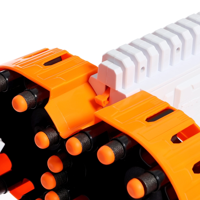 Бластер «Fast»,стреляет мягкими пулями, работает от батареек Бластер «Fast»,стреляет мягкими пулями, работает от батареек