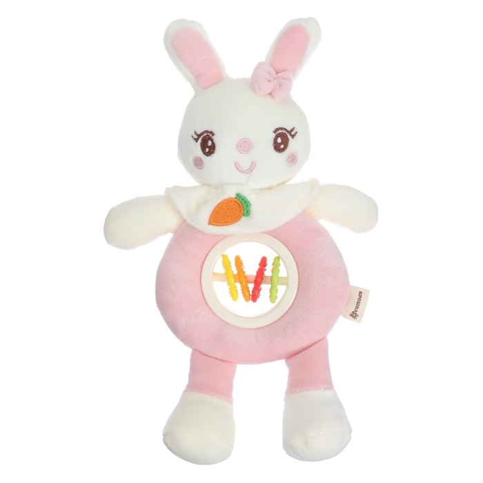 Игрушка-погремушка мягкая &laquo;Милая зайка&raquo;, Крошка Я