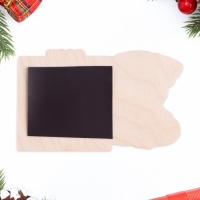 Магнит новогодний, змея, с календарем "Исполнения желаний!" символ года, свеча