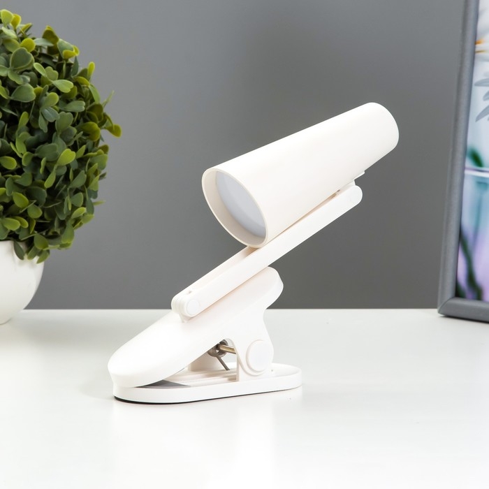 Настольная лампа Настольная лампа "Эльмо" LED 2Вт USB АКБ 5,5х12,5х24 см RISALUX