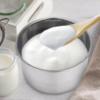 Йогуртница Kitfort KT-6082, 15 Вт, 1000 мл, 1 ёмкость, таймер, металл, белая