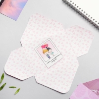 Конверты, набор &laquo;Наша любовь - это...&raquo;, 13 х 9 см.