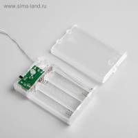 Гирлянда «Нить» 2 м, IP20, прозрачная нить, 20 LED, 2 режима, батарейки AAх3 (нет в комплекте), свечение фиолетовое Гирлянда «Нить» 2 м, IP20, прозрачная нить, 20 LED, 2 режима, батарейки AAх3 (нет в комплекте), свечение фиолетовое