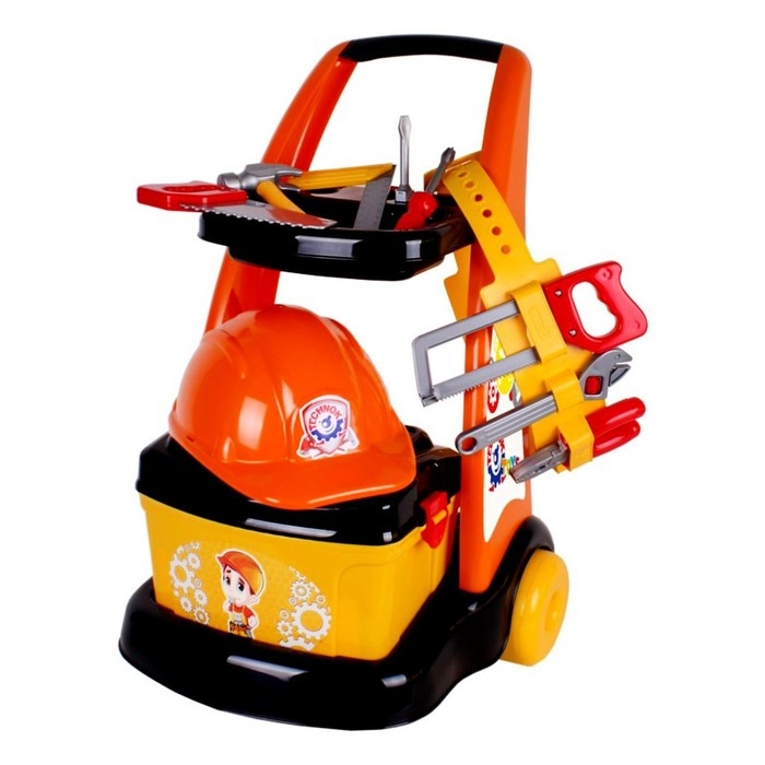 Набор инструментов &laquo;Мастер&raquo;, с тележкой