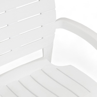 Набор садовой мебели "Прованс": стол квадратный 80 х 80 см + 4 кресла, белый Набор садовой мебели "Прованс": стол квадратный 80 х 80 см + 4 кресла, белый