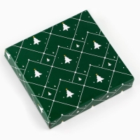 Новый год. Подставка под чайный пакетик «Лисички», 8 х 9 см Новый год. Подставка под чайный пакетик «Лисички», 8 х 9 см