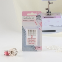 Иглы для бытовых швейных машин, универсальные, №75/11, 5 шт Иглы для бытовых швейных машин, универсальные, №75/11, 5 шт