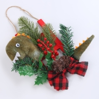 Новогоднее украшение &laquo;Дракон с елью и бантом&raquo;, 20 см