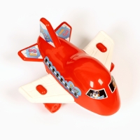 Игрушка детская "Самолет №13", пластик, 18 х 17 х 10 см, МИКС