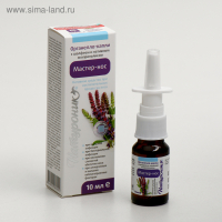 Органелло-капли &laquo;Натуроник. Мастер нос&raquo;, с шалфеем и прополисом, 10 мл