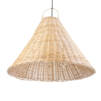 Светильник потолочный из ротанга "Ангга" 1х120Вт, Е27, 40х60х60 см Светильник потолочный из ротанга "Ангга" 1х120Вт, Е27, 40х60х60 см