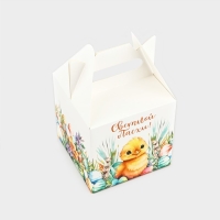 Коробка складная &laquo;Светлой Пасхи!&raquo;, 14 х 14 х 14 см