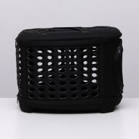 Складная сумка-переноска большая, материал EVA, 42,5 х 37,5 х 29,5 см, черная Складная сумка-переноска большая, материал EVA, 42,5 х 37,5 х 29,5 см, черная