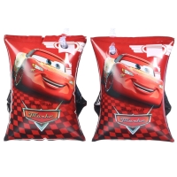 Нарукавники &laquo;Тачки&raquo;, детские для плавания 20х16 см, цвет красный