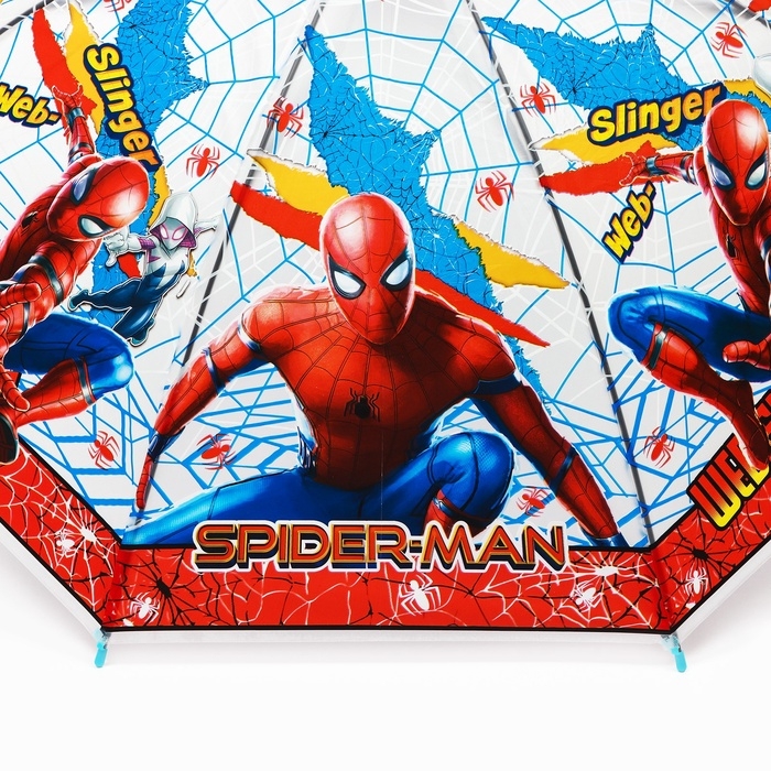 Зонт десткий, Человек-паук, 8 спиц d=87см Зонт десткий, Человек-паук, 8 спиц d=87см