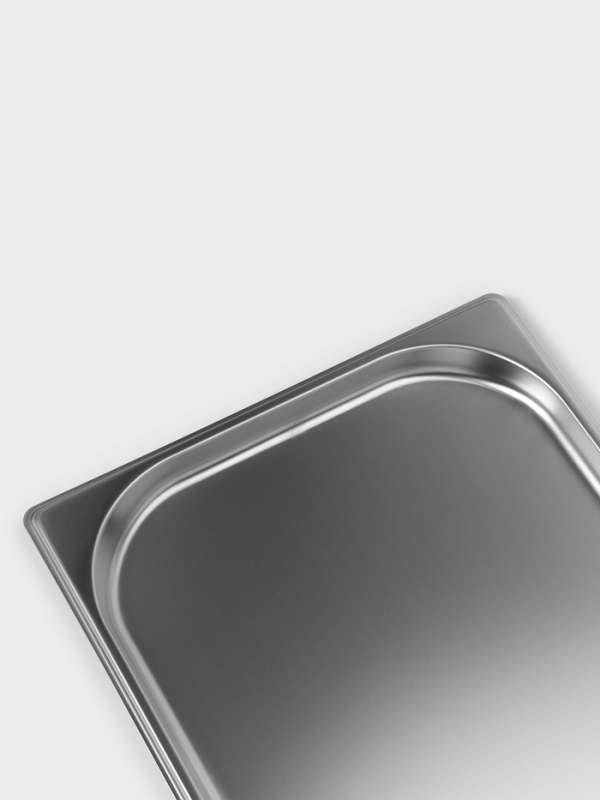 Гастроемкость 1/1x20 мм, 530x325x20 мм, толщина 0,8 мм