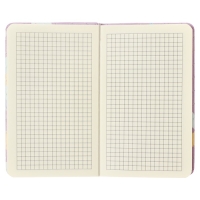 Блокнот 80 листов в клетку (8,8 х 14 см) Mazari "PASTEL HEART", на резинке, 70г/м2, 4 цвета МИКС