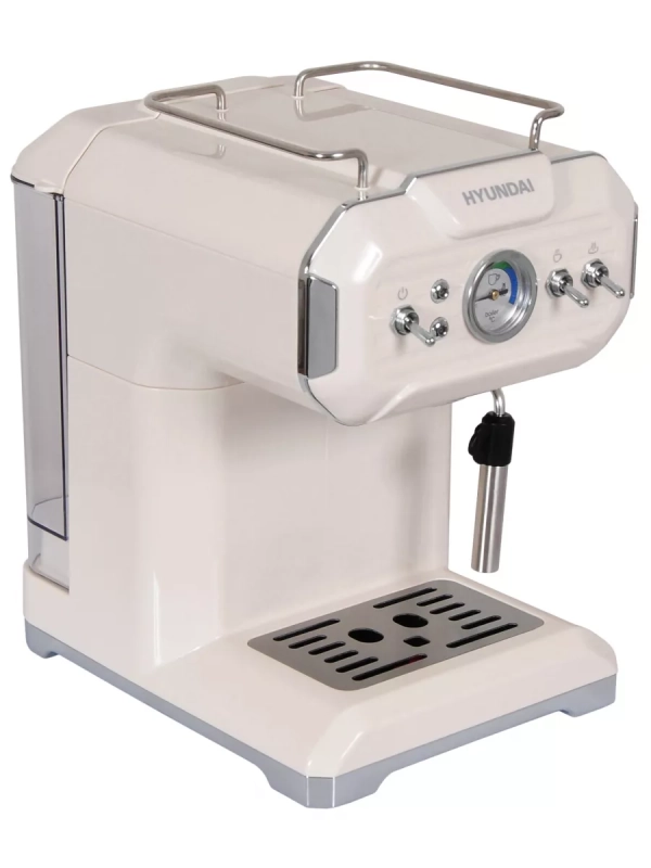 Кофеварка рожковая HEM-5300 850Вт бежевый